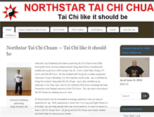Tablet Screenshot of northstar-taichi.com